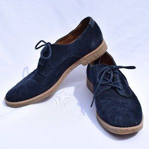 Blue Suede Tommy Hilfiger Shoes